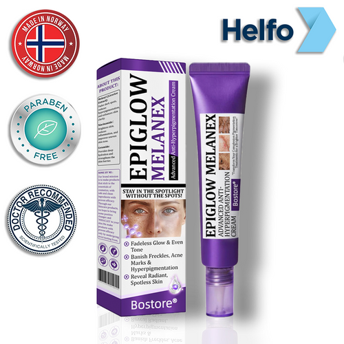 Godkjent av HELFO ✅💝| Bostore® EPIGLOW MelanEX Avansert Anti-Hyperpigmenteringskrem 💝